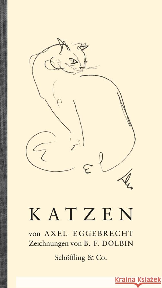 Katzen Eggebrecht, Axel 9783895619458 Schöffling - książka