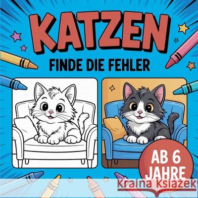 Katzen: Finde die Fehler Emine Nowotny 9783695100859 Bod - Books on Demand - książka
