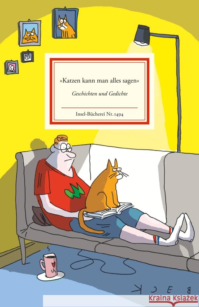 »Katzen kann man alles sagen«  9783458194941 Insel Verlag - książka