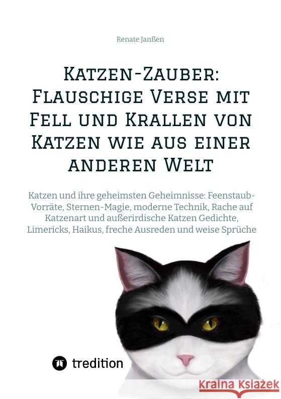 Katzen-Zauber: Flauschige Verse mit Fell und Krallen von Katzen wie aus einer anderen Welt Janßen, Renate 9783384023223 tredition - książka