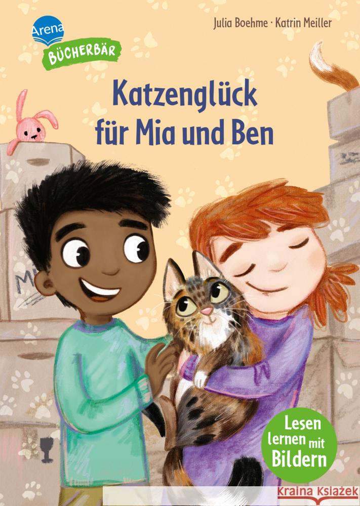 Katzenglück für Mia und Ben Boehme, Julia 9783401722047 Arena - książka