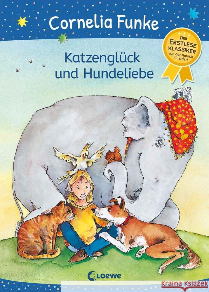 Katzenglück und Hundeliebe Funke, Cornelia 9783743216259 Loewe - książka