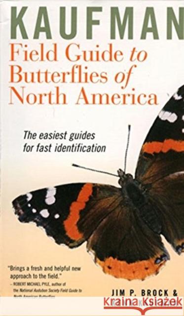 Kaufman Field Guide to Butterflies of North America Jim P. Brock Kenn Kaufman 9780618768264 Houghton Mifflin Company - książka