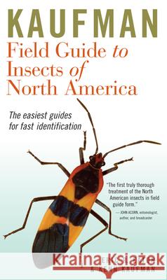 Kaufman Field Guide to Insects of North America Eric R. Eaton Kenn Kaufman Rick Bowers 9780618153107 Houghton Mifflin Company - książka