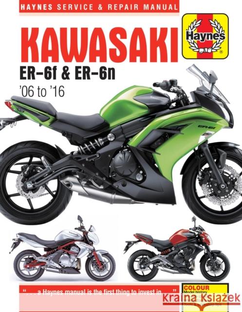 Kawasaki ER-6f & ER-6n (06 - 16) Phil Mather 9780857339232 Haynes Publishing Group - książka