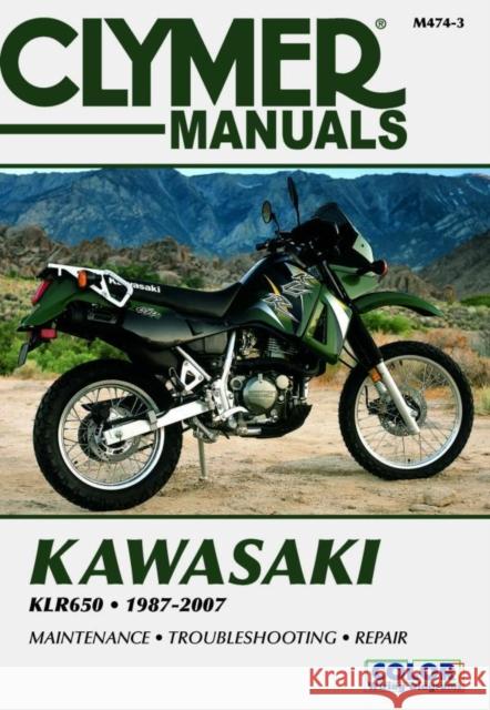 Kawasaki KLR650 1987-2007 James Grooms 9781599692258 Haynes Publishing Group - książka