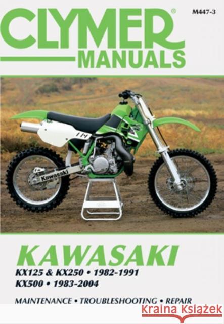 Kawasaki KX125/250 (1982-1991) & KX500 (1983-2004) Motorcycle Service Repair Manual Haynes Publishing 9780892879601 Haynes Publishing Group - książka