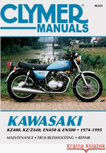 Kawasaki KZ400/Z440 EN450/500 74-95  9780892876792 Haynes Publishing Group - książka