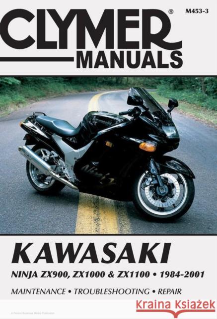 Kawasaki Ninja ZX900, ZX1000 & ZX1100 Motorcycle (1984-2001) Service Repair Manual Haynes Publishing 9780892878253 Clymer Publishing - książka