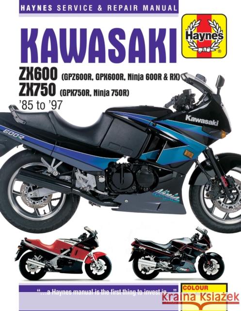 Kawasaki ZX600 Ninja Haynes Publishing 9781785213069 Haynes Publishing Group - książka