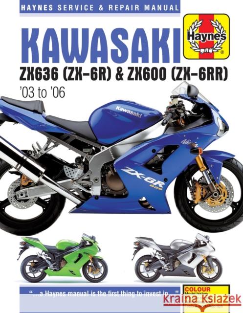 Kawasaki ZX-6R (03-06): 45080 Haynes Publishing 9781785210136 Haynes Publishing Group - książka