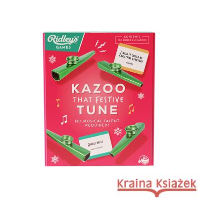 Kazoo That Festive Tune Ridley's Games 9781797233161 Ridley's Games - książka