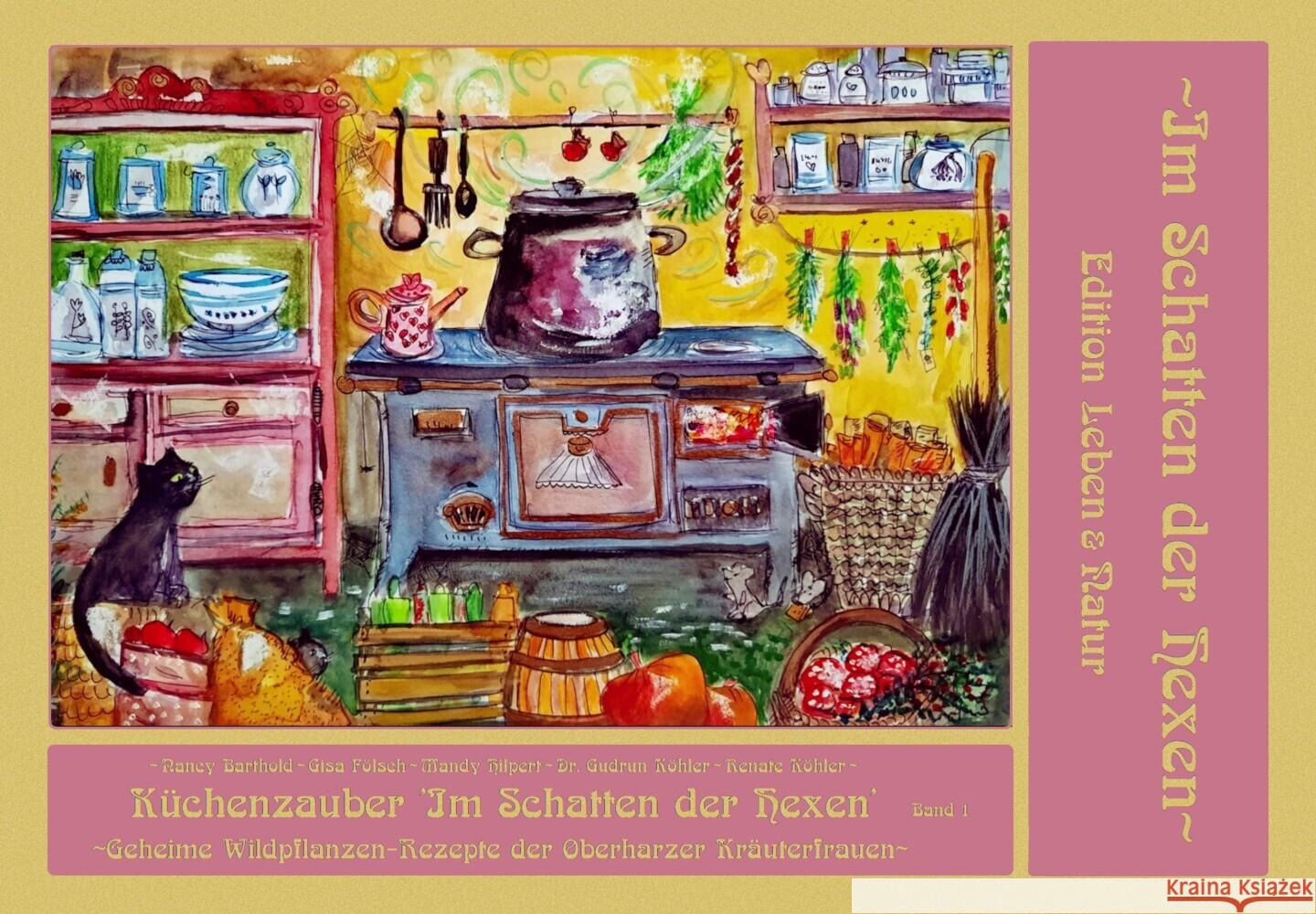 Küchenzauber im Schatten der Hexen  9783943455946 Geistmühle Verlag - książka