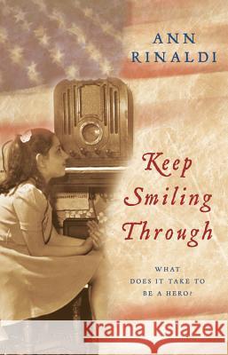 Keep Smiling Through Ann Rinaldi 9780152053994 Harcourt Paperbacks - książka