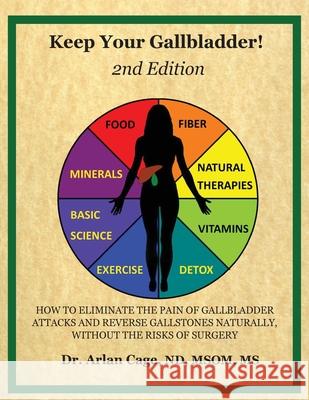 Keep Your Gallbladder!: How to eliminate the pain of gallbladder attacks and reverse gallstones naturally, without the risks of surgery Arlan Cage 9781087890517 Dr. Cage Says, LLC - książka