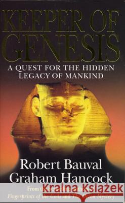Keeper Of Genesis Robert Bauval 9780099416364 Cornerstone - książka
