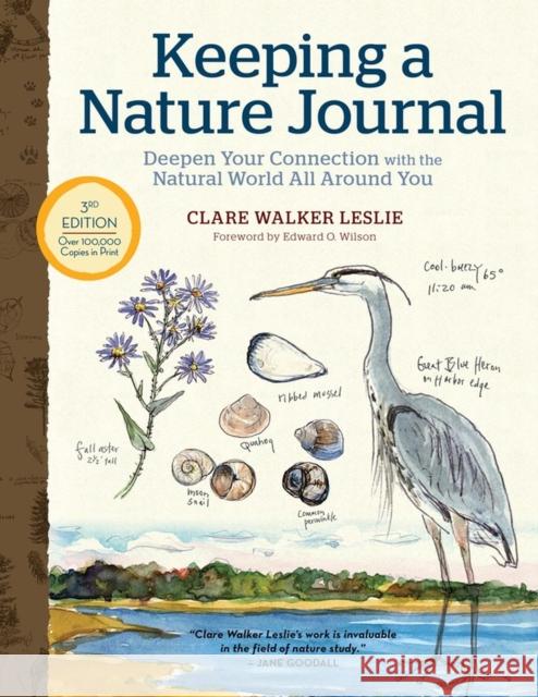 Keeping a Nature Journal, 3rd Edition: Deepen Your Connection with the Natural World All Around You Clare Walker Leslie 9781635862287 Storey Publishing - książka