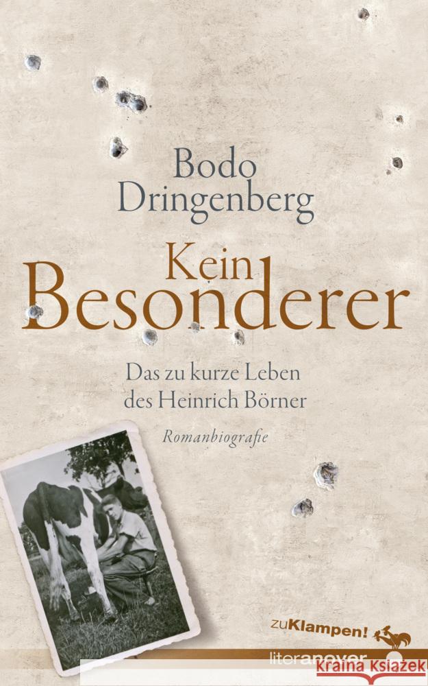 Kein Besonderer Dringenberg, Bodo 9783866749924 zu Klampen Verlag - książka