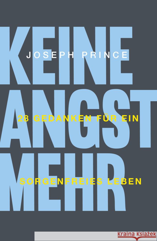Keine Angst mehr Prince, Joseph 9783959332927 Grace today Verlag - książka