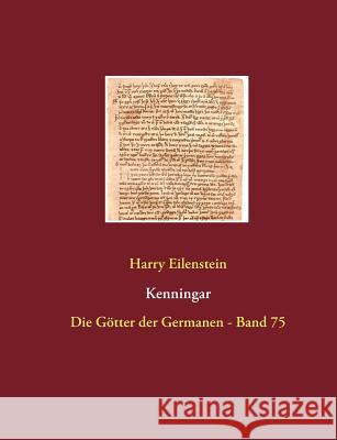 Kenningar: Die Götter der Germanen - Band 75 Eilenstein, Harry 9783741299513 Books on Demand - książka