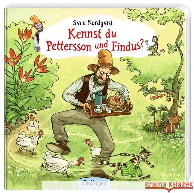 Kennst du Pettersson und Findus? Nordqvist, Sven 9783789169489 Oetinger - książka