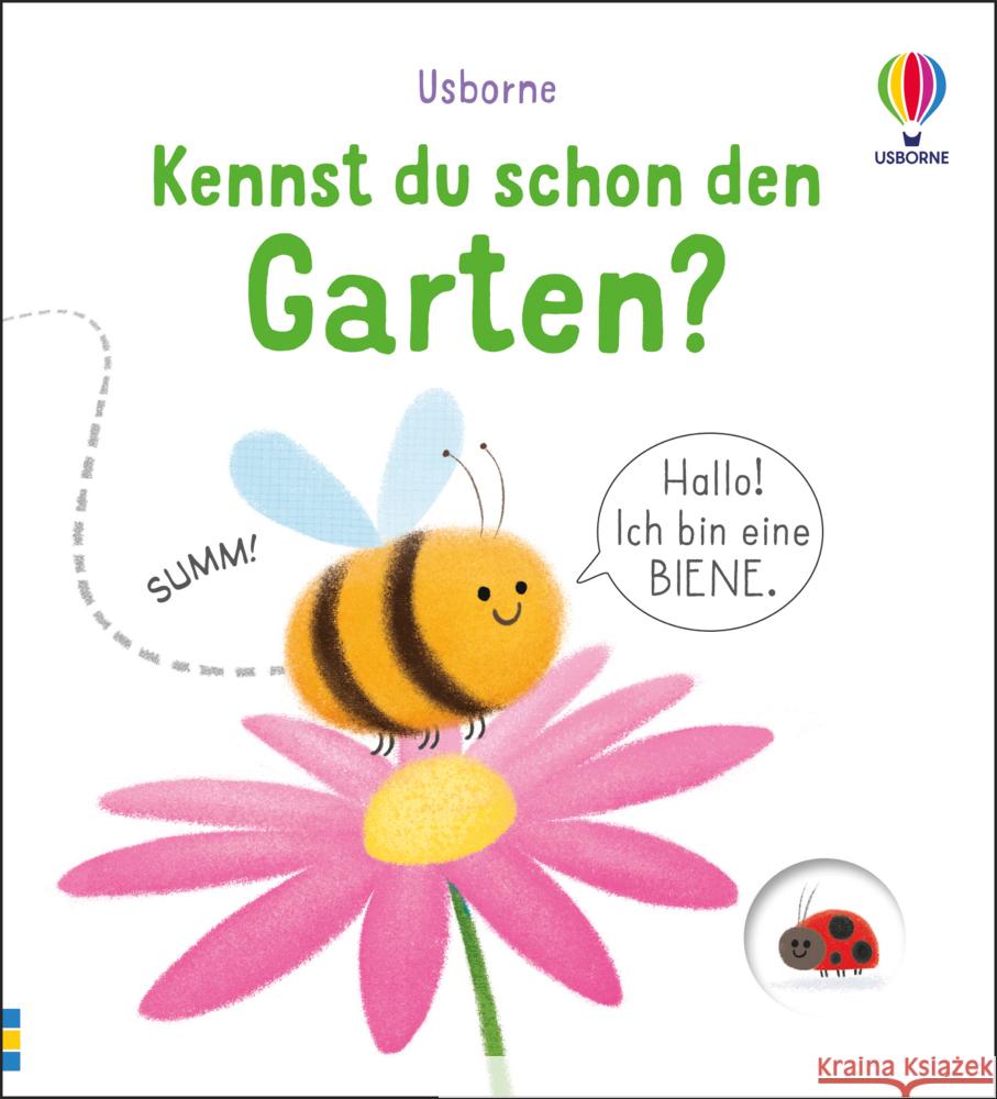 Kennst du schon den Garten? Oldham, Matthew 9781789418606 Usborne Verlag - książka