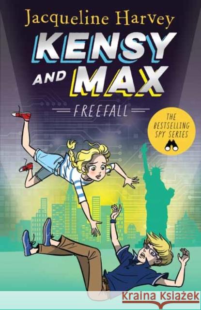 Kensy & Max 5: Freefall: The bestselling spy series Jacqueline Harvey 9780143796985 Penguin Random House Australia - książka