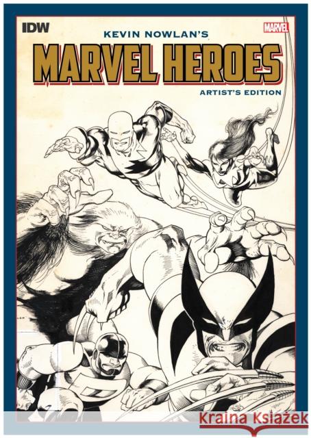 Kevin Nowlan's Marvel Heroes Artist's Edition Nowlan, Kevin 9781684059720 Idea & Design Works - książka