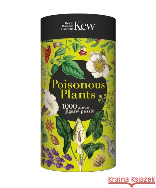 Kew Jigsaw Puzzle: Poisonous Plants Kew Royal Botanic Gardens 9781529446302 Mobius - książka