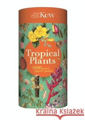 Kew Jigsaw Puzzle: Tropical Plants The Royal Botanic Gardens Kew 9781529450156 Hachette Mobius - książka