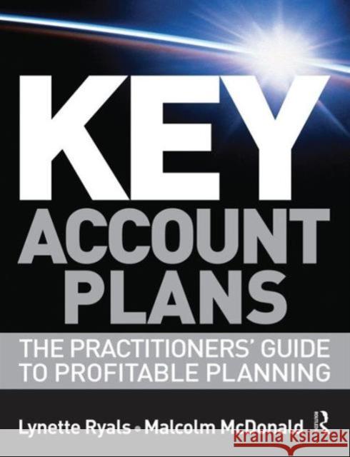 Key Account Plans M McDonald 9780750683678 TAYLOR & FRANCIS - książka