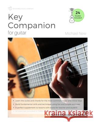 Key Companion for Guitar Michael New 9781688958364 Independently Published - książka