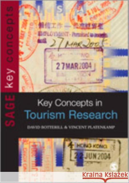 Key Concepts in Tourism Research David Botterill Vincent Platenkamp 9781848601741 Sage Publications (CA) - książka