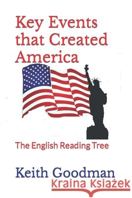 Key Events that Created America: The English Reading Tree Keith Goodman 9781790898763 Independently Published - książka