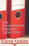 Key Government Reports: Volume 24 -- June 2019 Ernest Clark   9781536166194 Nova Science Publishers Inc