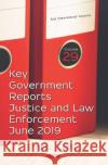 Key Government Reports. Volume 29: Justice and Law Enforcement - June 2019 Ernest Clark   9781536165746 Nova Science Publishers Inc