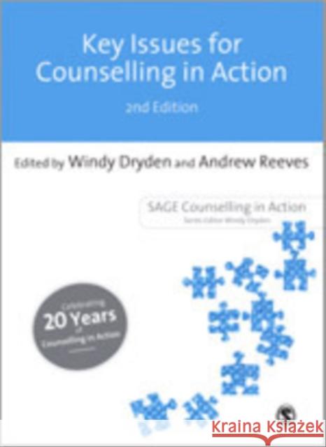 Key Issues for Counselling in Action Andrew Reeves Windy Dryden 9781412946988 Sage Publications (CA) - książka