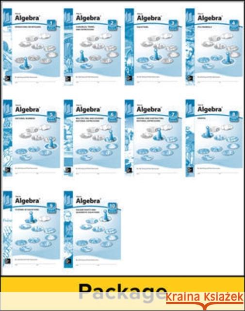 Key to Algebra, Set of Books 1-10 McGraw Hill 9781559530880 Key Curriculum Press - książka