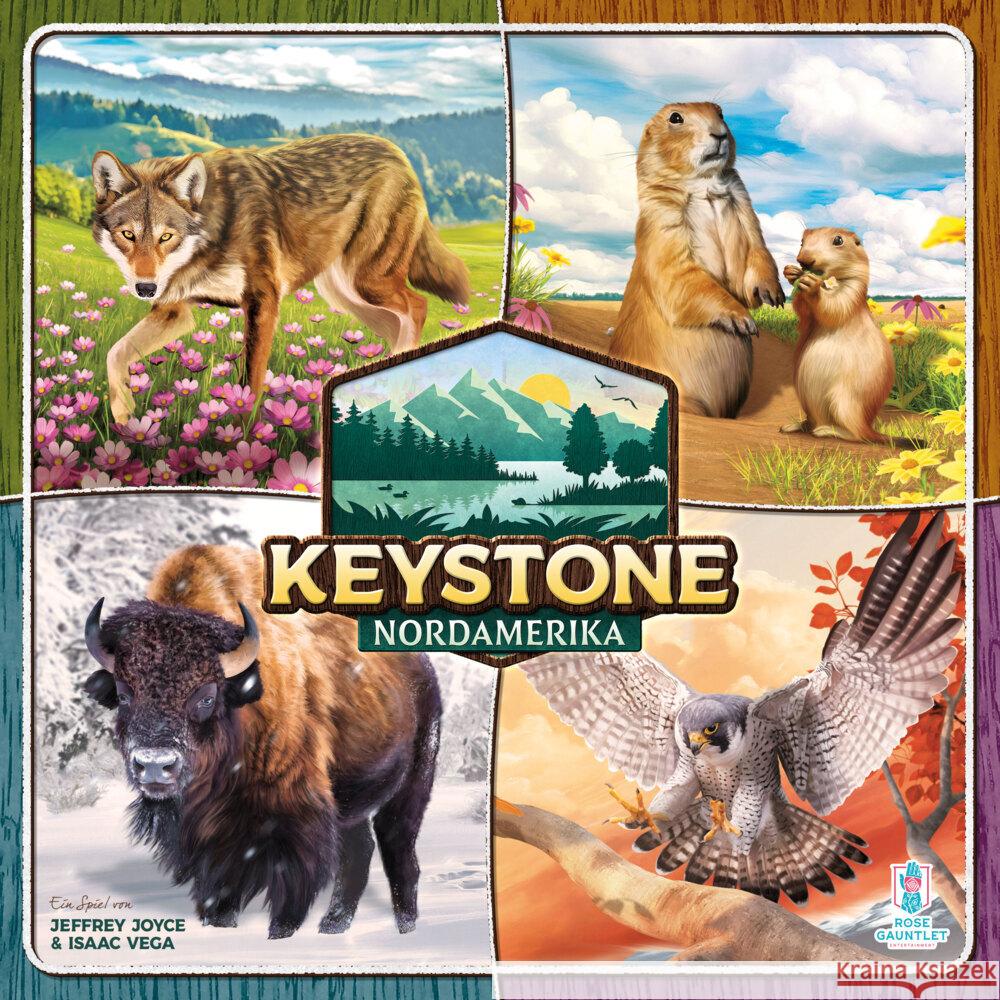 Keystone Nordamerika (Spiel) Joyce, Jeffrey, Vega, Isaac 4015566603479 Rose Gauntlet - książka