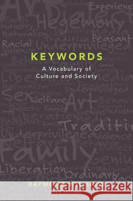 Keywords: A Vocabulary of Culture and Society Raymond Williams 9780199393213 Oxford University Press - książka