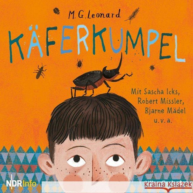 Käferkumpel - Das Hörspiel, 1 Audio-CD : 1 CD, Hörspiel. CD Standard Audio Format Leonard, M. G. 9783867423687 Silberfisch - książka