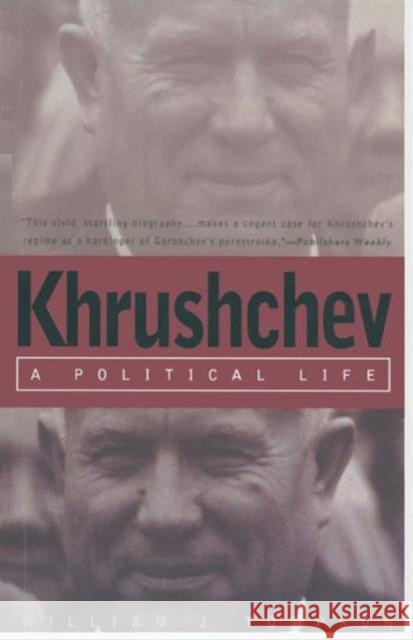 Khrushchev: A Political Life Tompson, William 9780333696330 Palgrave MacMillan - książka