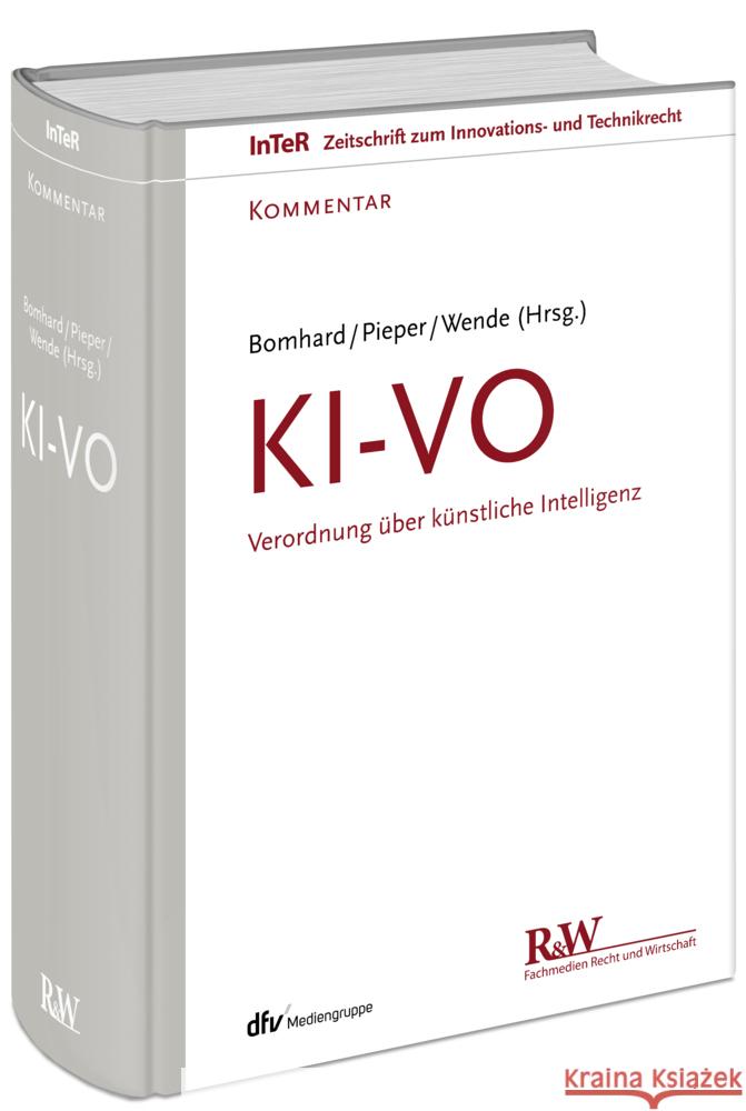 KI-VO  9783800518302 Fachmedien Recht und Wirtschaft - książka