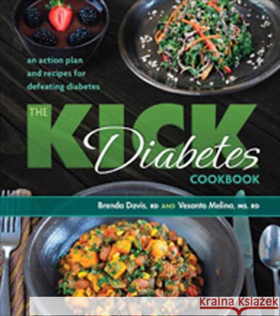 Kick Diabetes Cookbook Davis, Brenda 9781570673597 Not Avail - książka