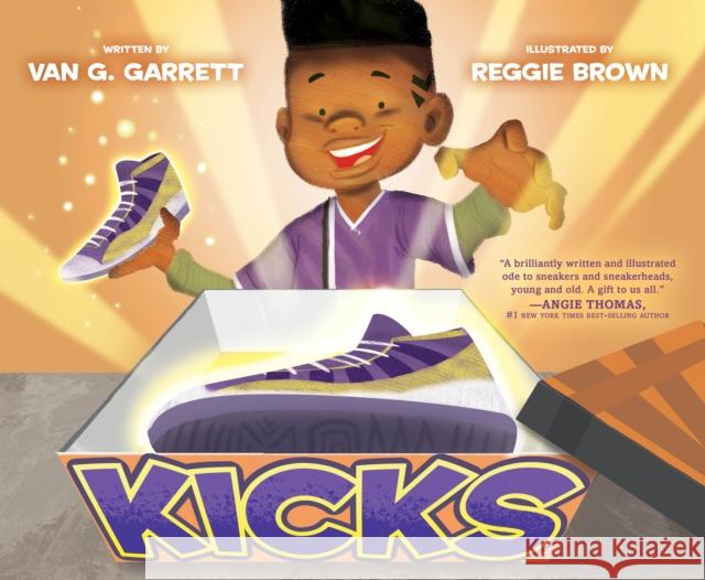 Kicks Van G. Garrett Reggie Brown 9780358118107 Versify - książka