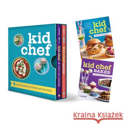 Kid Chef Box Set: The Kids' Cookbooks for Aspiring Chefs and Bakers Kid Chef 9781638788737 Rockridge Press - książka