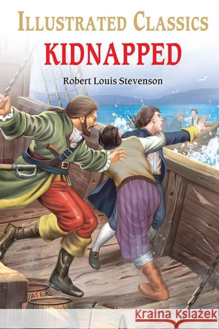 Kidnapped for Kids : Illustrated Children Classic: English Novel With Review Questions Robert Louis Stevenson 9789354400568 Wonder House Books - książka