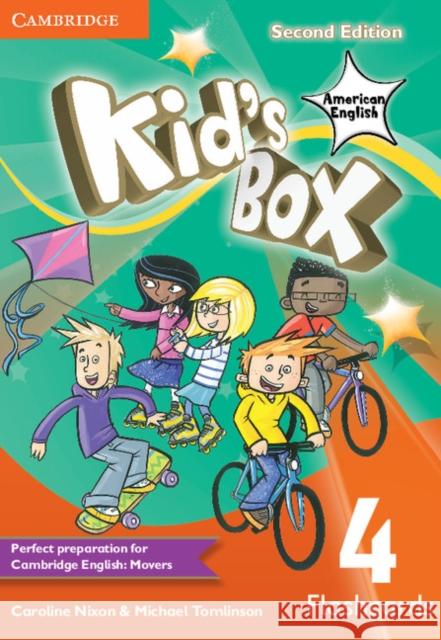 Kid's Box American English Level 4 Flashcards (Pack of 103) Caroline Nixon Michael Tomlinson 9781107433359 Cambridge University Press - książka