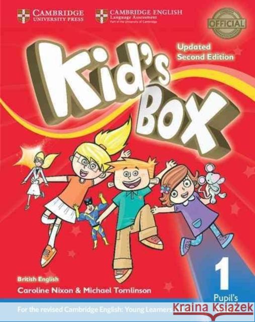 Kid's Box Level 1 Pupil's Book British English Nixon Caroline Tomlinson Michael 9781316627662 Cambridge University Press - książka