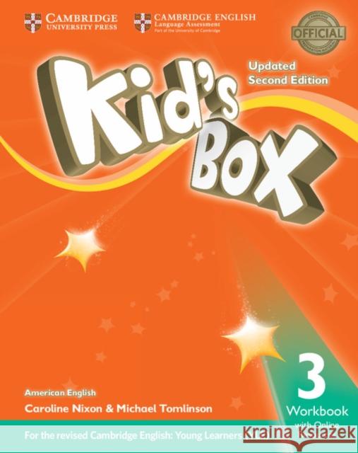 Kid's Box Level 3 Workbook with Online Resources American English Caroline Nixon Michael Tomlinson  9781316627181 Cambridge University Press - książka